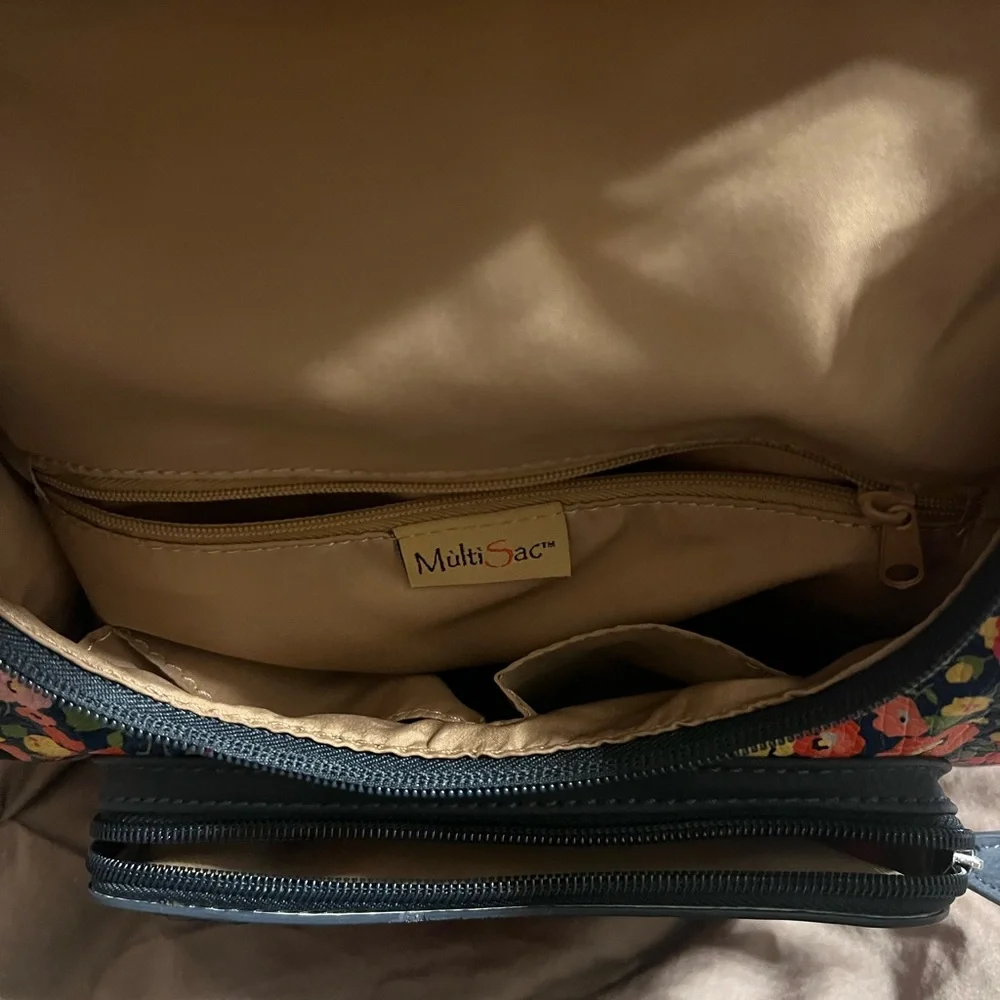 Flowered backpack - Picture 4 of 6